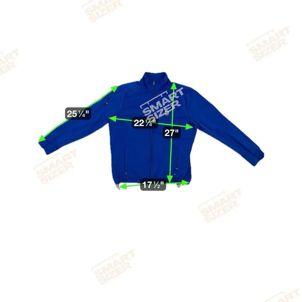 RLX Ralph Lauren Men’s Full Zip Jacket Blue Size L Athletic Fit Polyester - Picture 11 of 11
